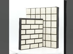 trazador de líneas de goma de cerámica del desgaste