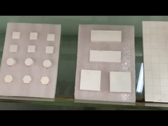 Placa de apoyo de cerámica del 20% de la circona de la baldosa cerámica del impacto anti de encargo del trazador de líneas