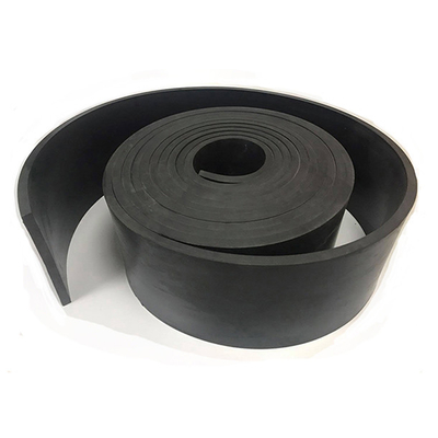 rojo anaranjado negro que bordea de goma de la banda transportadora de la hoja del tablero de la falda del transportador de 38A 60A