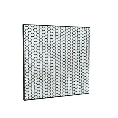 Guarnición de cerámica de la placa del desgaste del cuadrado 100x100 para la tolva del canal inclinado