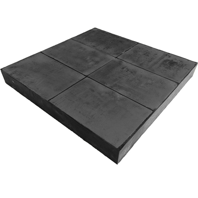 Placa de revestimiento de desgaste compuesto de caucho cerámico de carburo de silicio