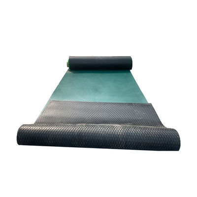 revestimiento de goma de la polea del transportador del diamante