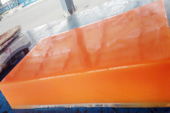 60-90 las placas del trazador de líneas del canal inclinado de la hoja del poliuretano de la PU de la dureza de la orilla A llevan - resistente