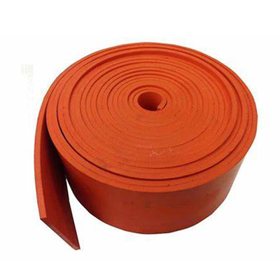 rojo anaranjado negro que bordea de goma de la banda transportadora de la hoja del tablero de la falda del transportador de 38A 60A
