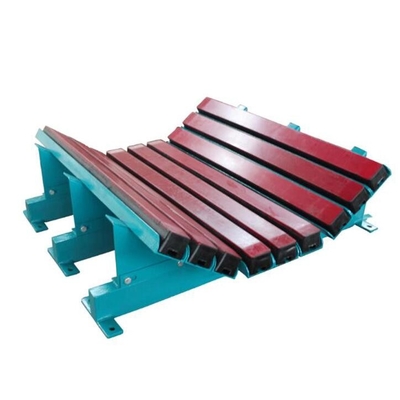 Cama resistente a los choques de la cuna de la banda transportadora de la cama del impacto del transportador del rodillo loco de la zona de la carga