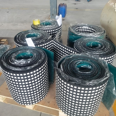 Lleve - la polea de cerámica resistente que se retrasa alineando el revestimiento del tambor del transportador