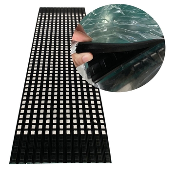 Placa de goma Diamond Ceramic Pulley Lagging Lining con capa del contacto