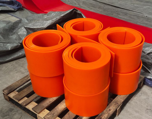 Polyurethane tablero de la camiseta caucho para el transporte de escaleras de la industria minera