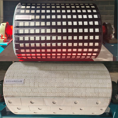 Revestimiento de revestimiento de polea de unión directa de cerámica resistente al desgaste