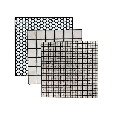 Resistencia a los impactos de alta cerámica de uso de forro personalizado para el paracaídas de minería