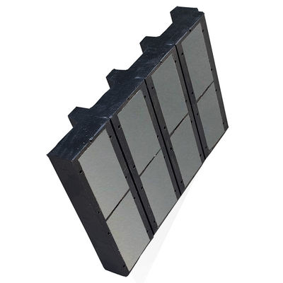 Revestimientos de caucho magnético resistentes al desgaste para el procesamiento de minerales